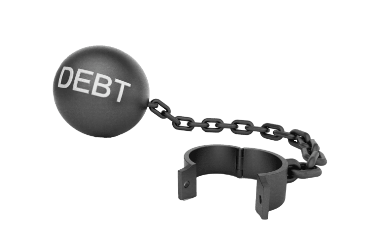 Begin by getting out-of-debt